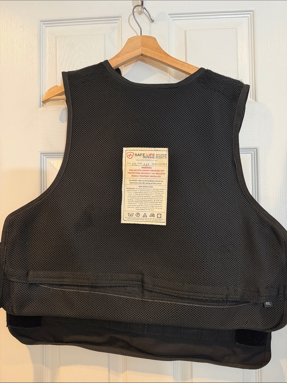 Safe Life Defense Tactical Ballistic Carrier Vest - Picture 12 of 16